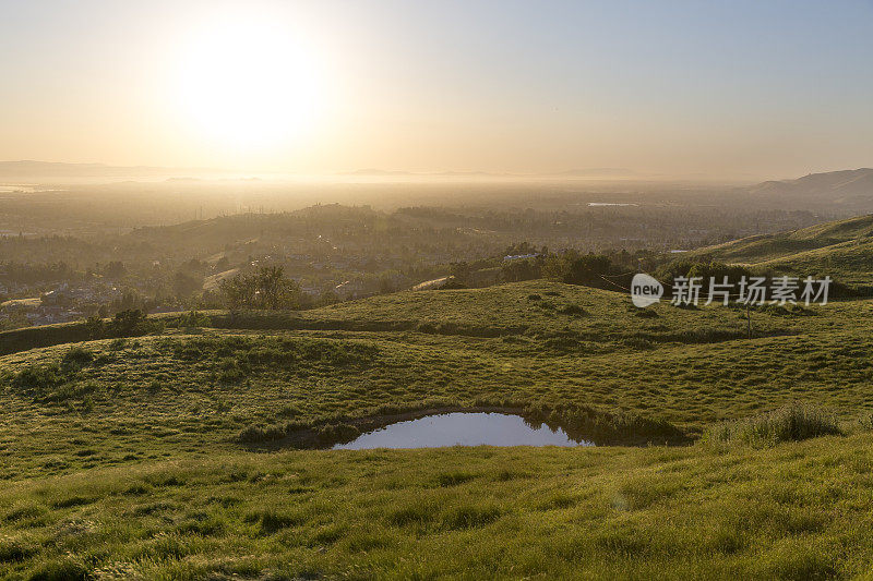 从Mission Peak俯瞰旧金山湾区